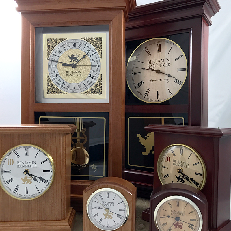 Benjamin Banneker Clock Line Officially Launches - Benjamin Banneker  Watches and Clocks