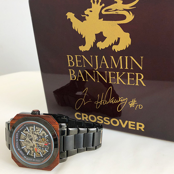 Crossover Tim Hardaway Signature watch by Benjamin Banneker