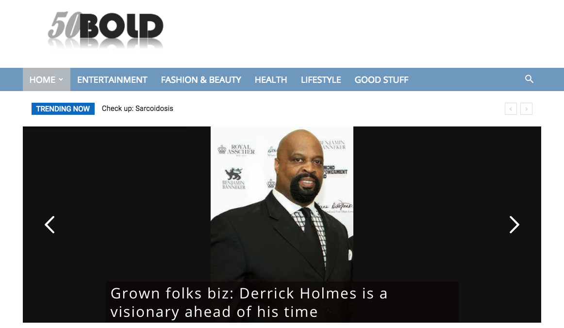 50Bold.com Interview with Derrick Holmes